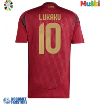 Belgija Romelu Lukaku #10 Domaci Dres EP 2024 Kratak Rukav